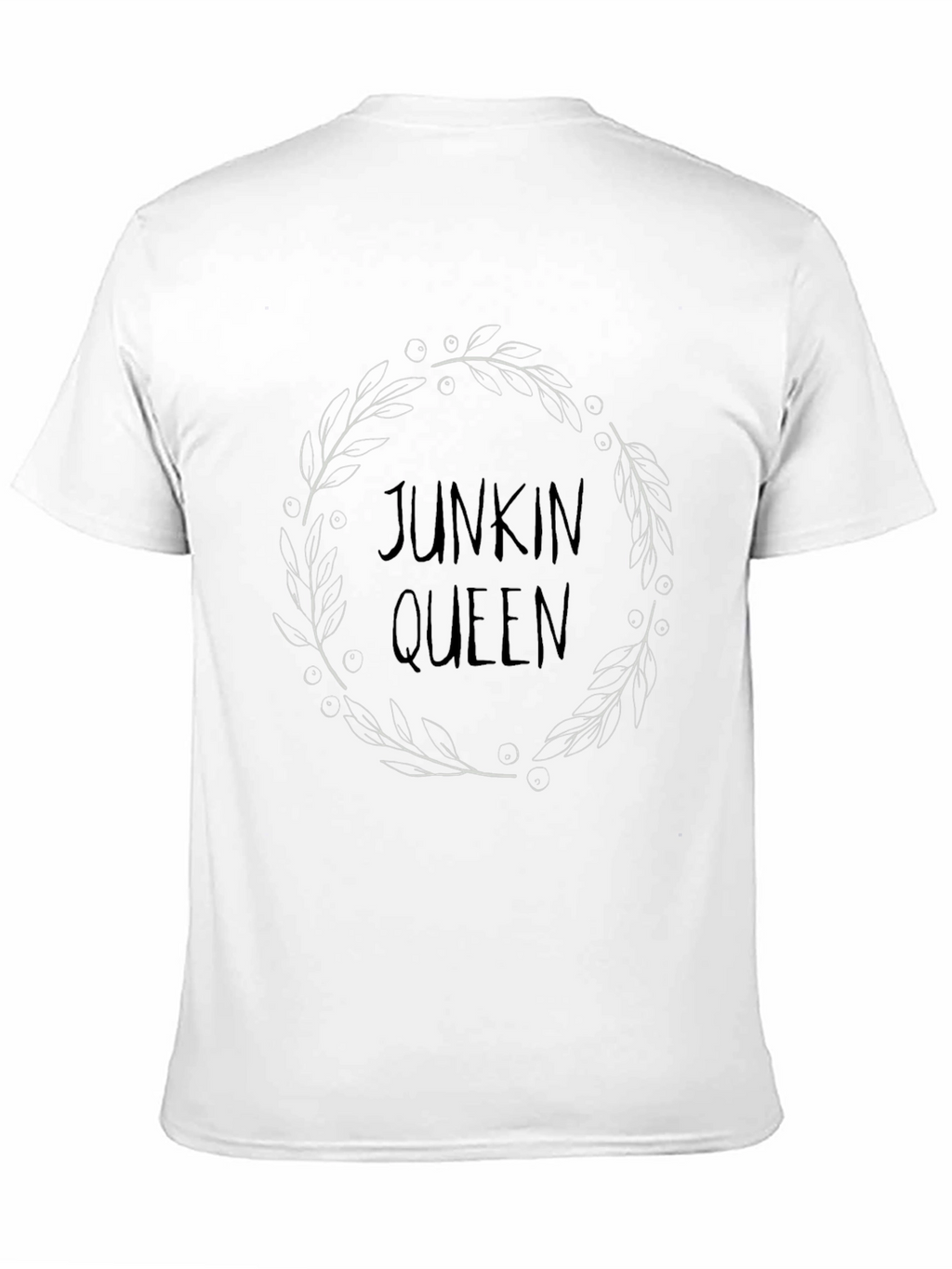 Junkin Queen Graphic T-Shirt - Black