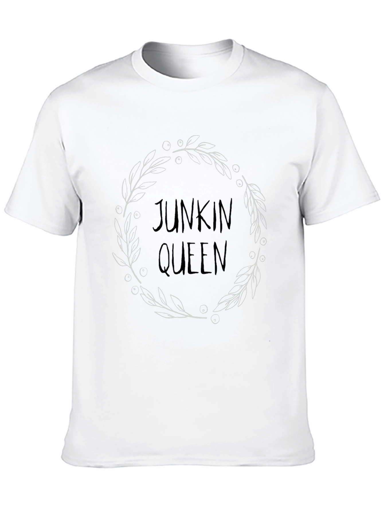Junkin Queen Graphic T-Shirt - Black