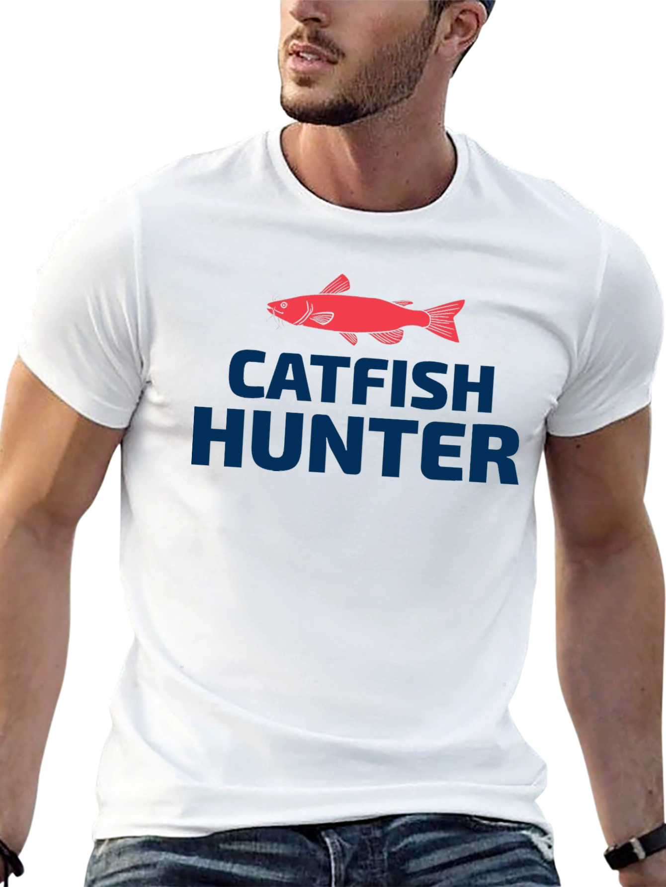 Catfish Hunter Graphic Tee