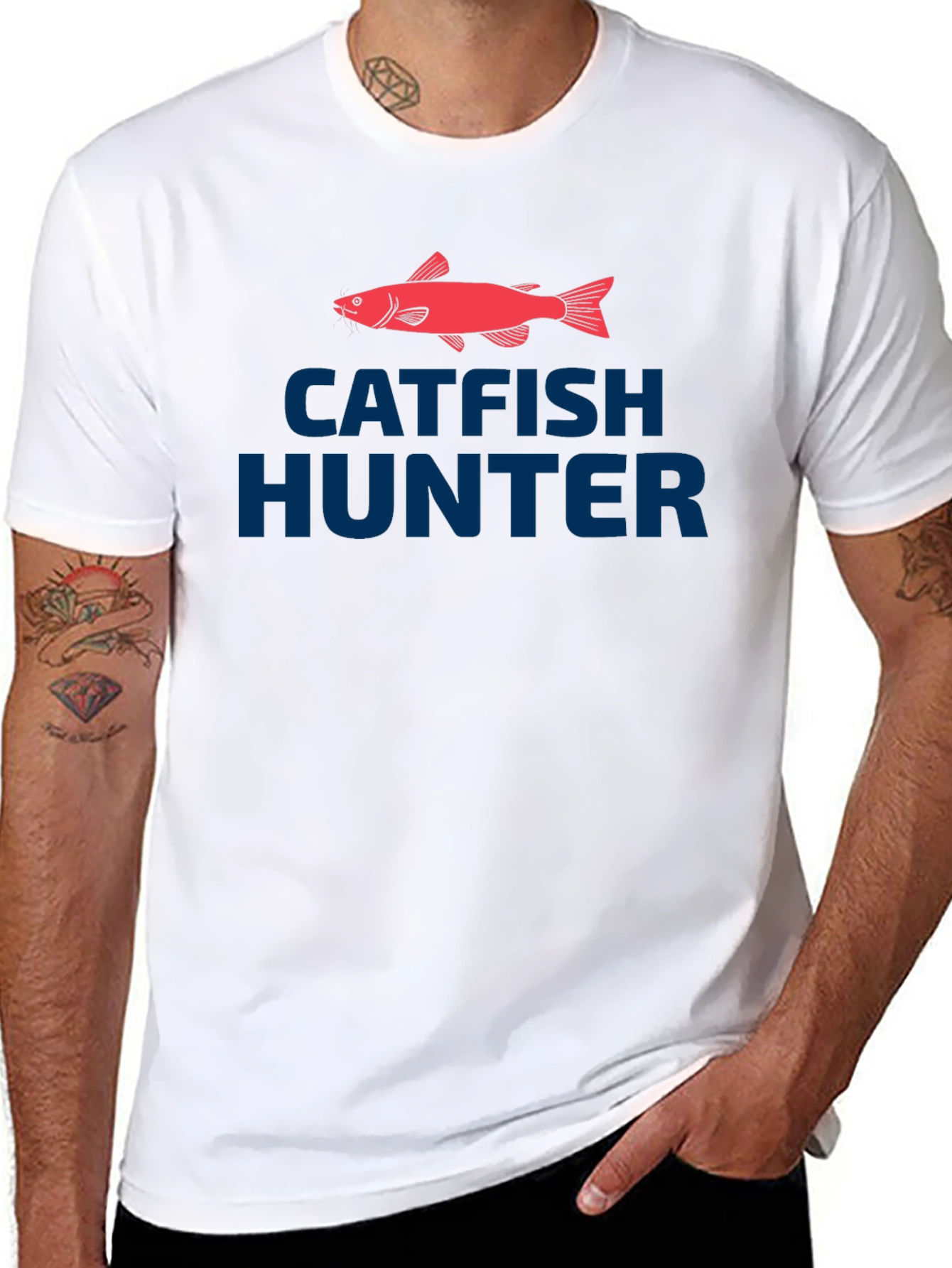 Catfish Hunter Graphic Tee