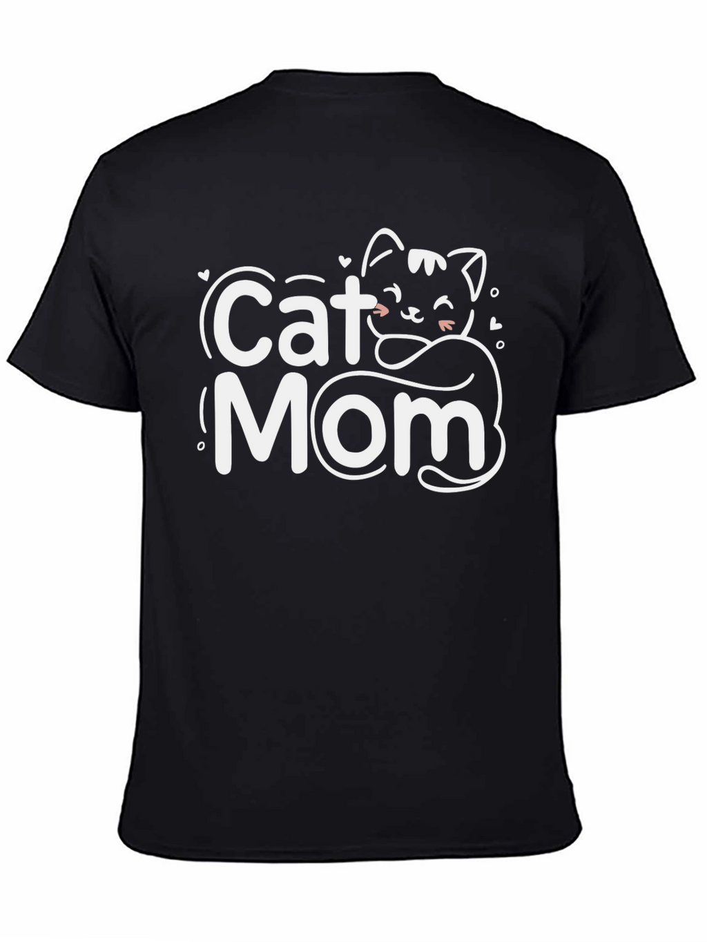 Cat Mom T-Shirt - Cute Graphic Tee