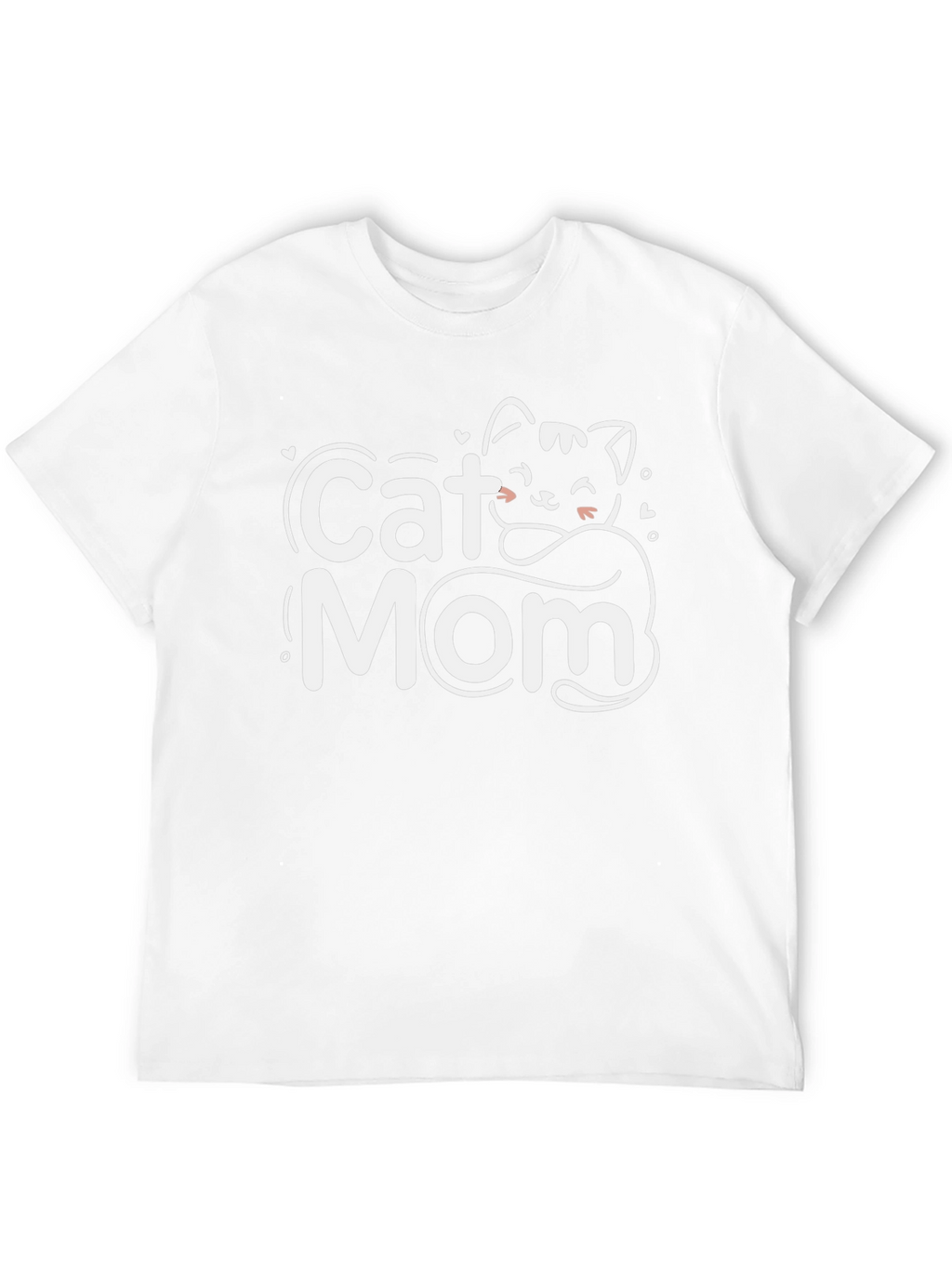 Cat Mom T-Shirt - Cute Graphic Tee