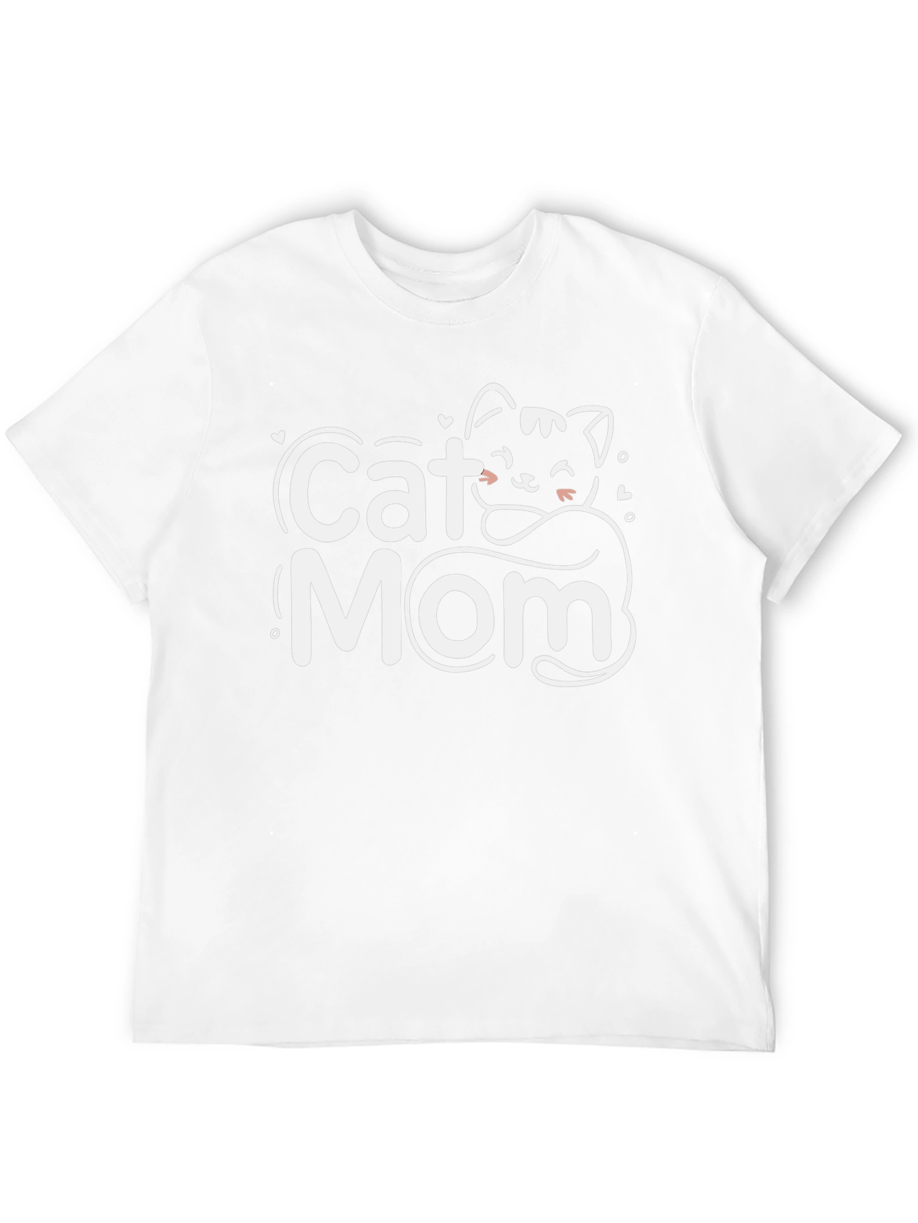 Cat Mom T-Shirt - Cute Graphic Tee