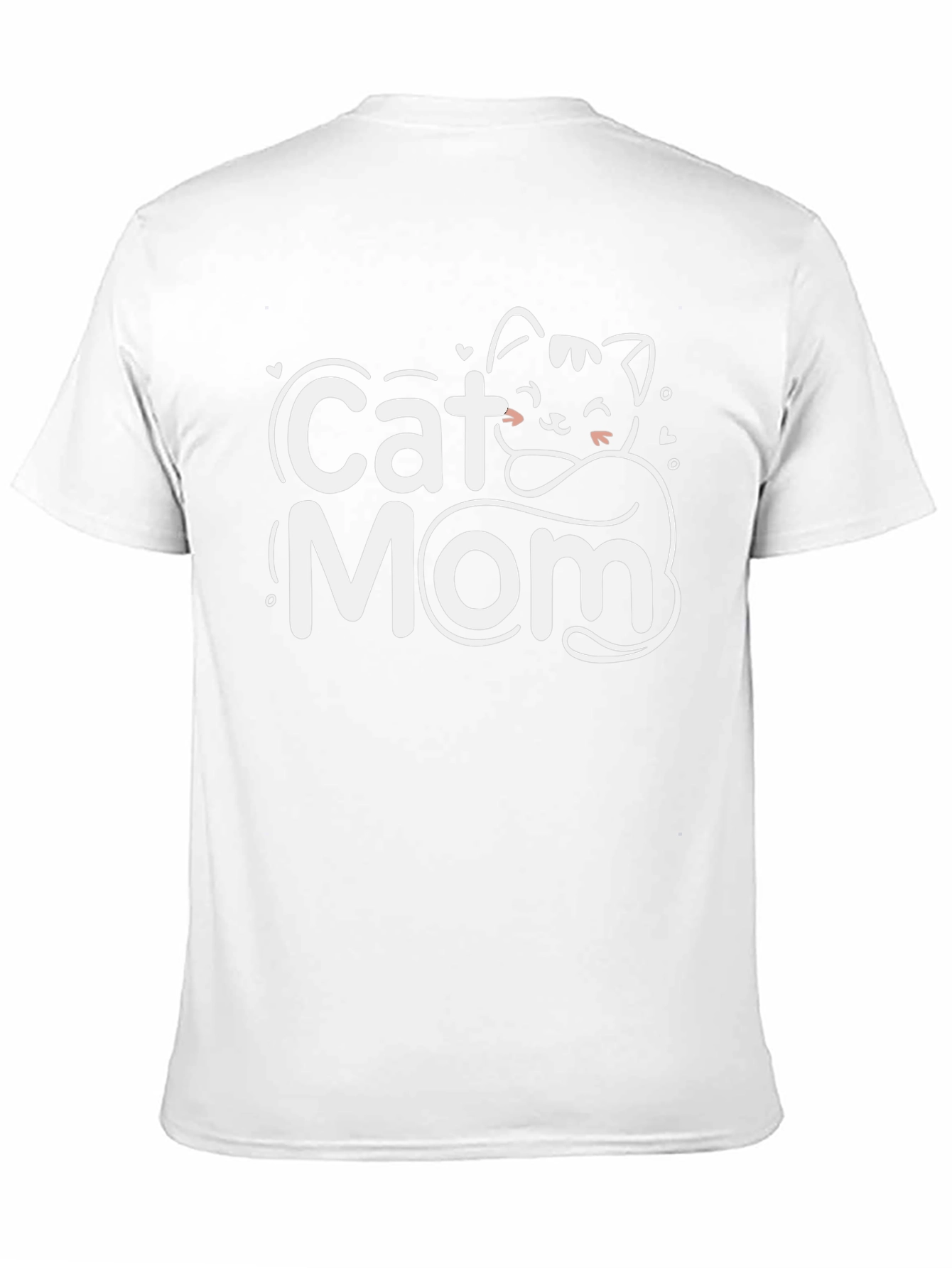Cat Mom T-Shirt - Cute Graphic Tee