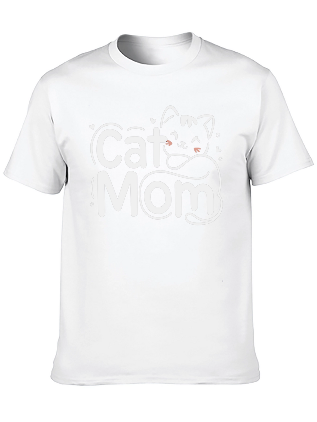 Cat Mom T-Shirt - Cute Graphic Tee