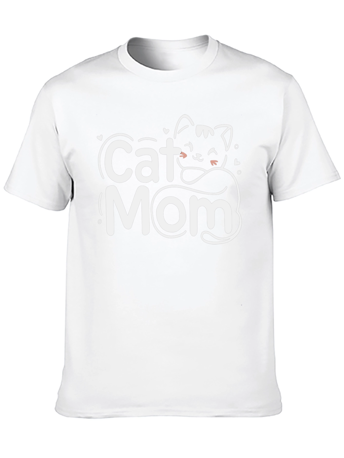 Cat Mom T-Shirt - Cute Graphic Tee
