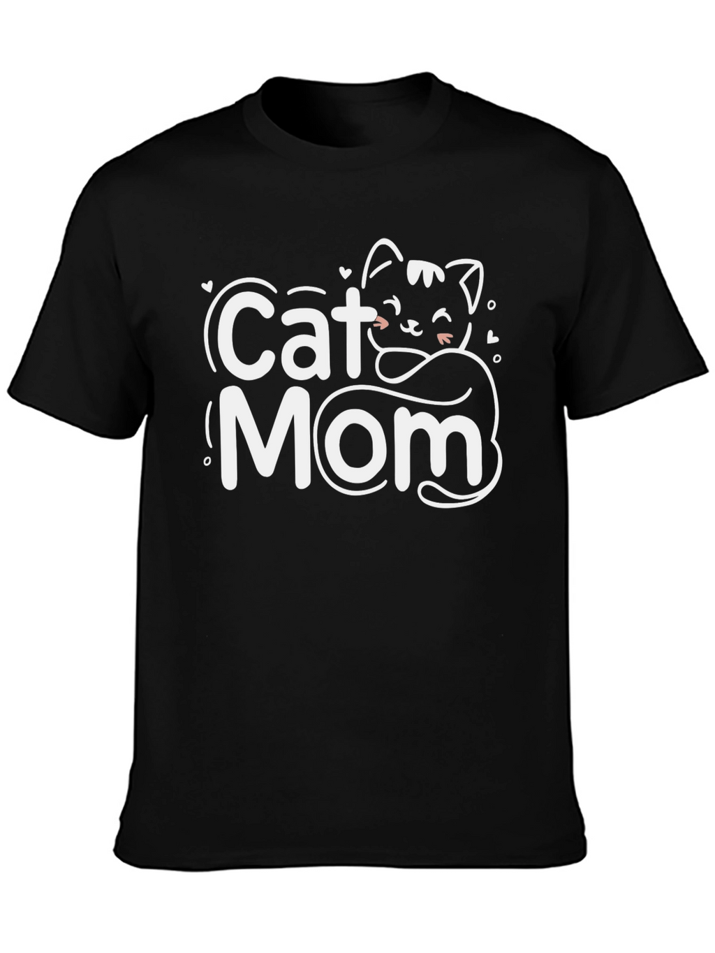 Cat Mom T-Shirt - Cute Graphic Tee