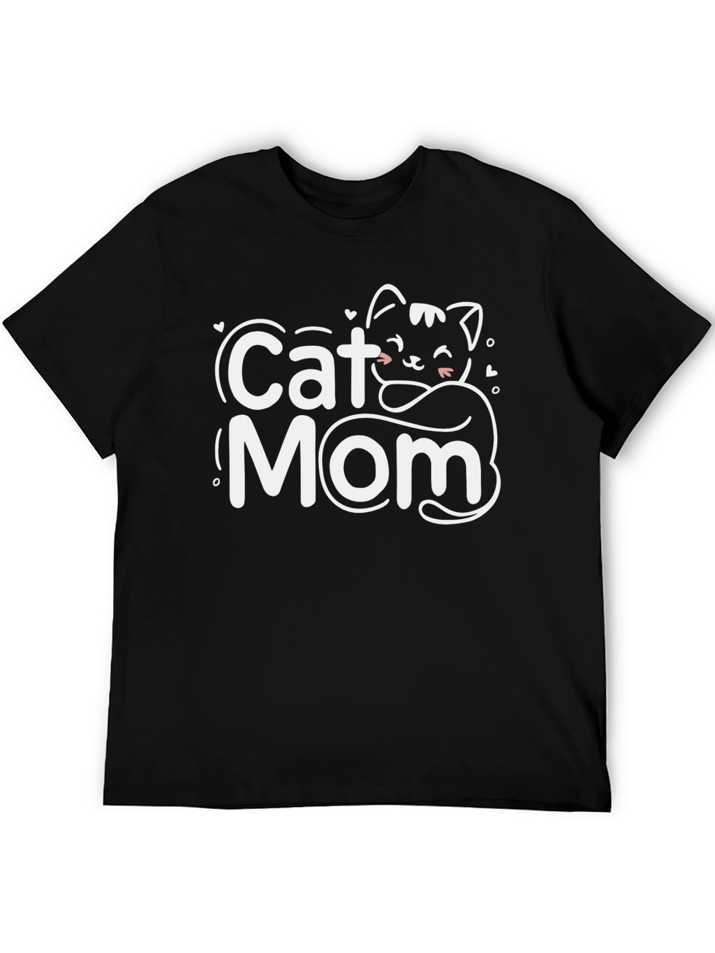 Cat Mom T-Shirt - Cute Graphic Tee
