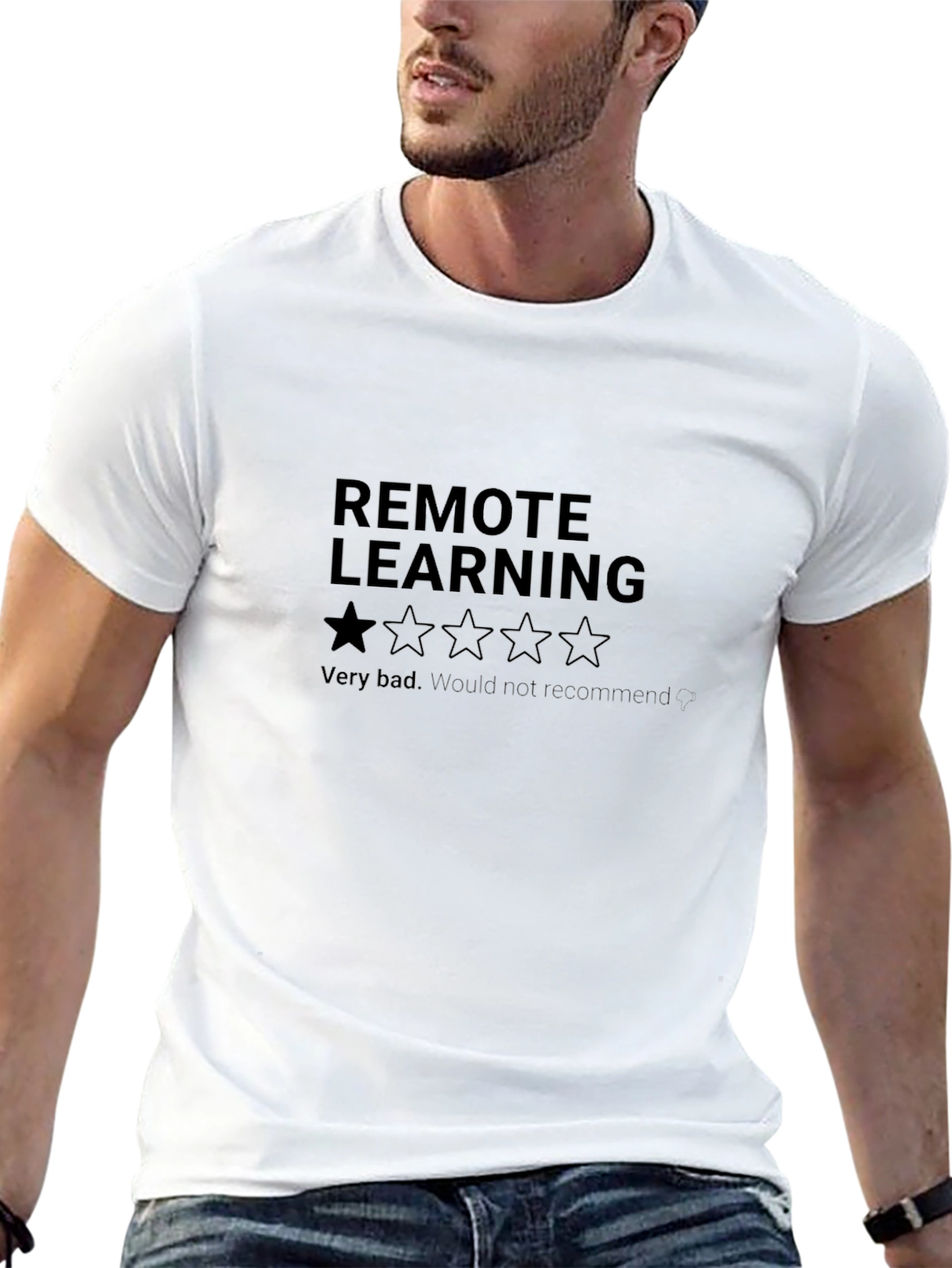 Remote Learning One-Star Tee