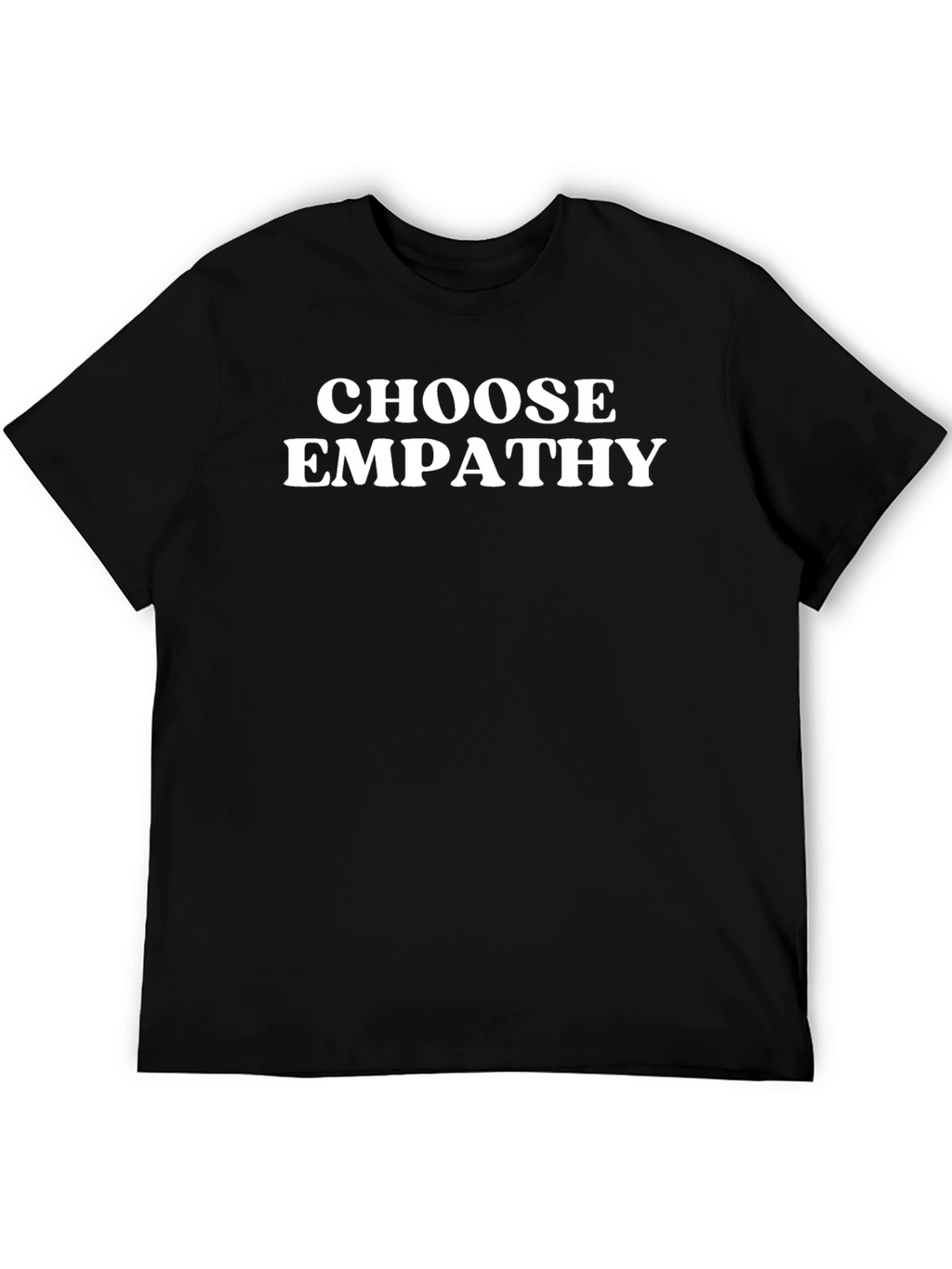 Choose Empathy Black Graphic Tee