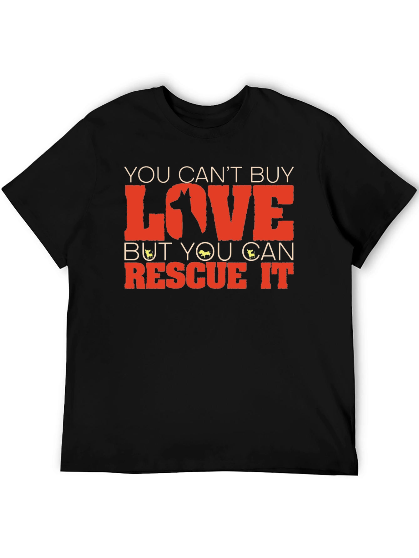 Rescue Dog T-Shirt: You Cant Buy Love