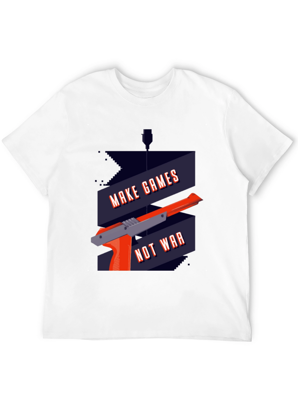 Make Games Not War Graphic T-Shirt