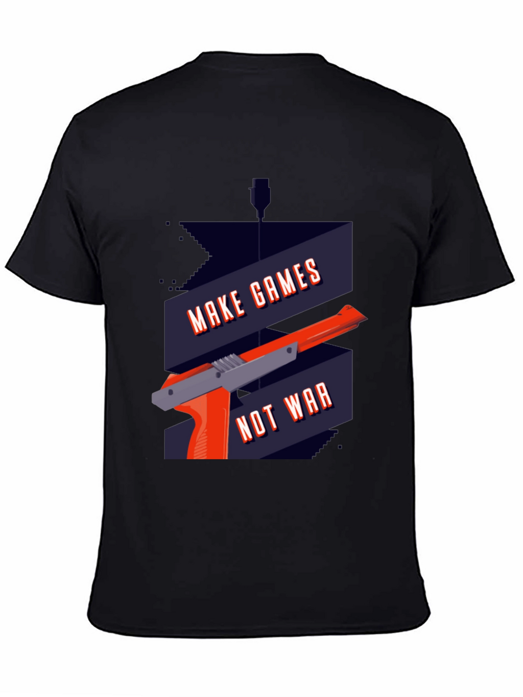 Make Games Not War Graphic T-Shirt