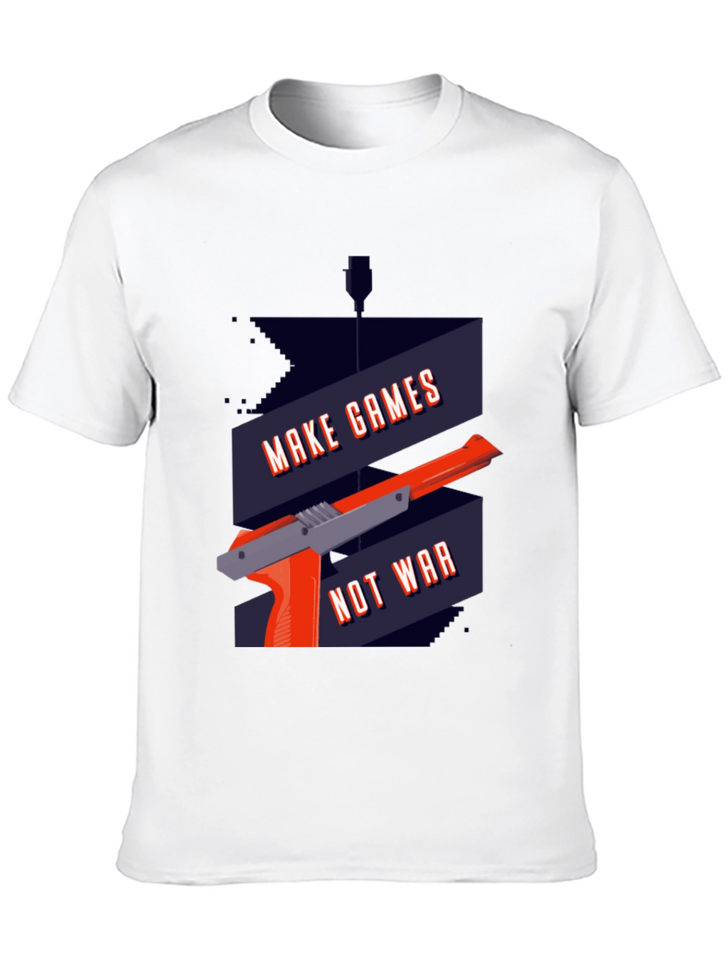 Make Games Not War Graphic T-Shirt