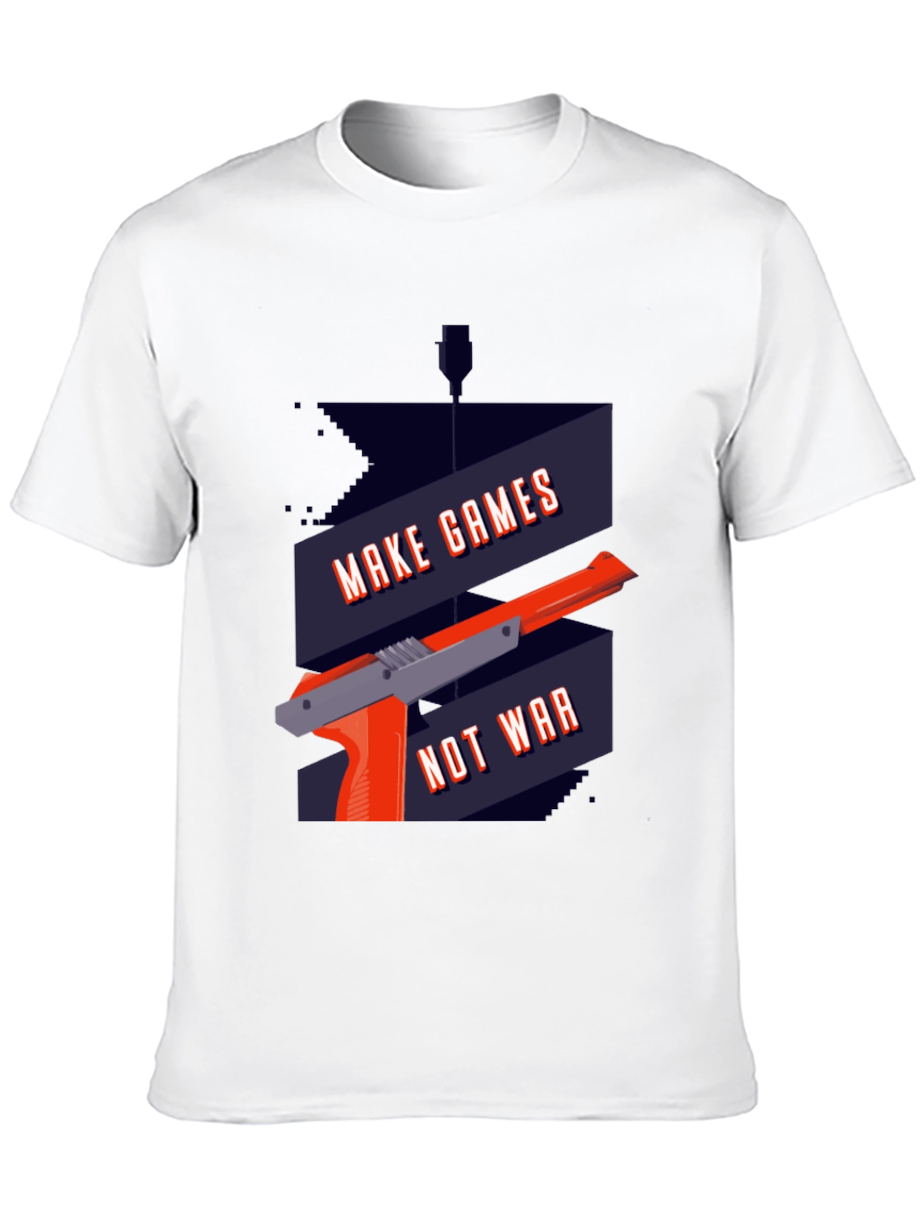Make Games Not War Graphic T-Shirt