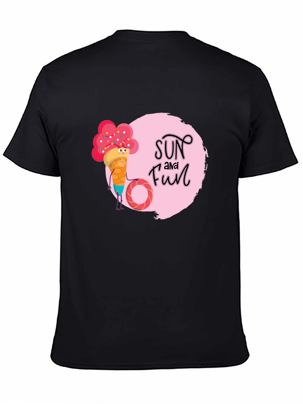 Sun and Fun Ice Cream Graphic Tee