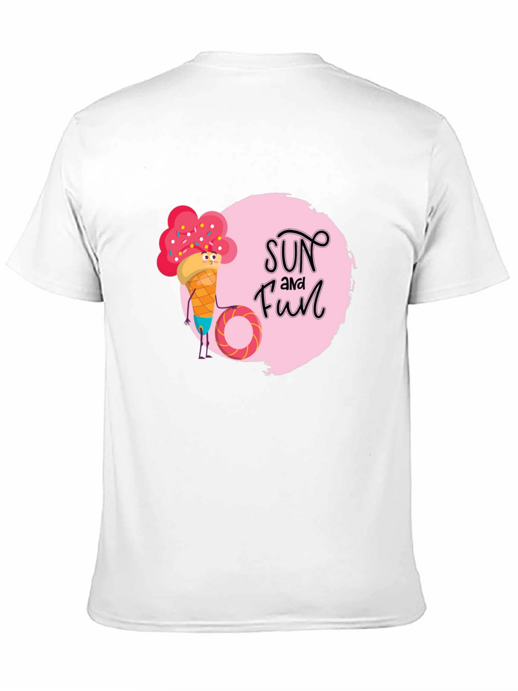Sun and Fun Ice Cream Graphic Tee