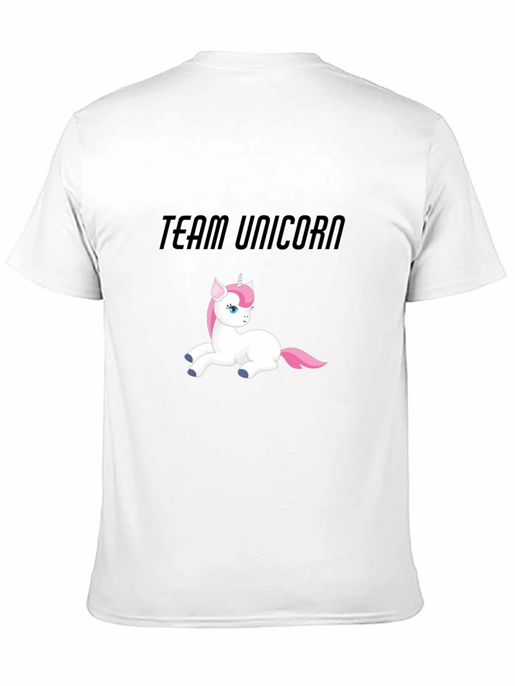 Team Unicorn Black T-Shirt