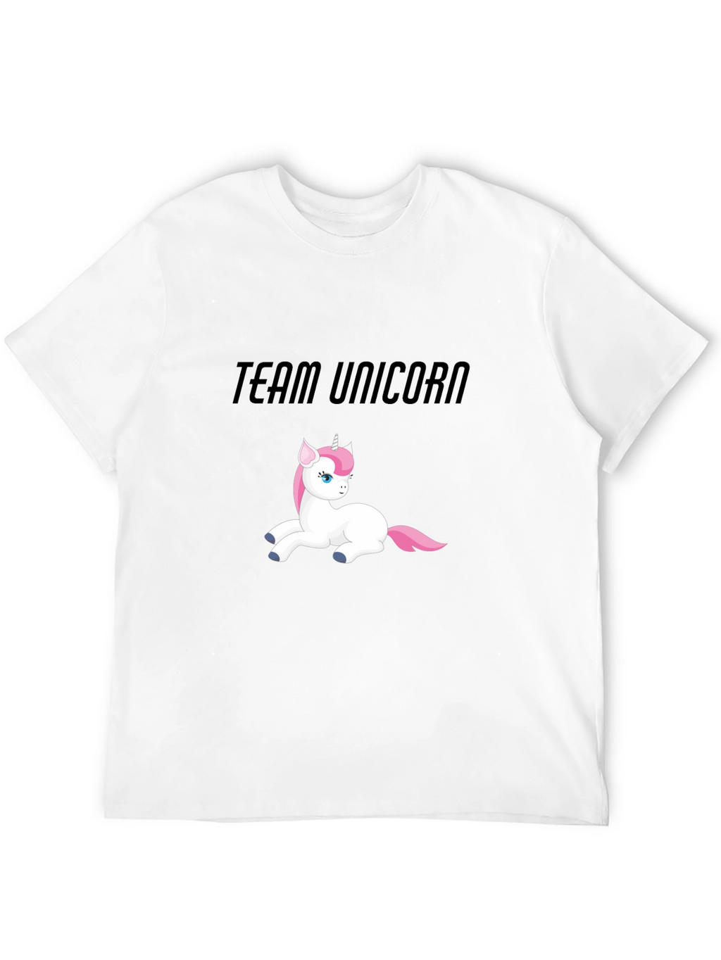 Team Unicorn Black T-Shirt