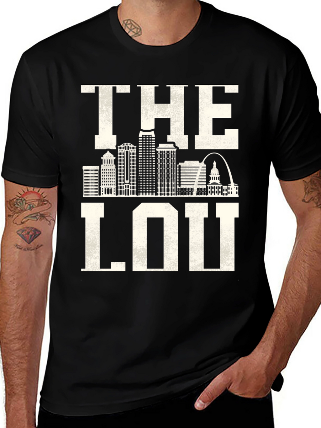 The Lou St. Louis Skyline Graphic Tee