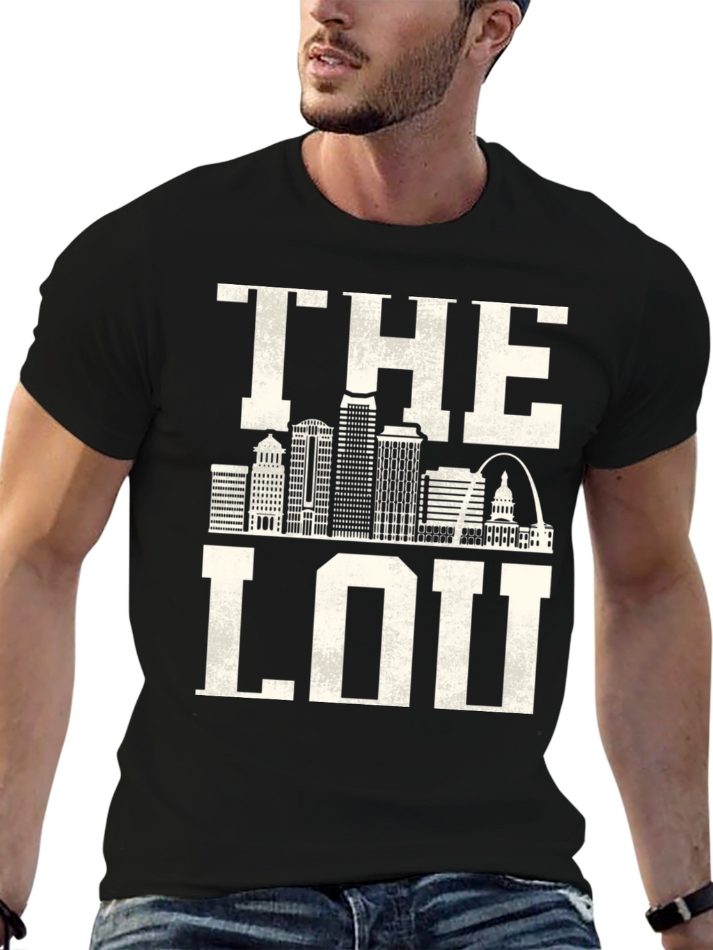 The Lou St. Louis Skyline Graphic Tee