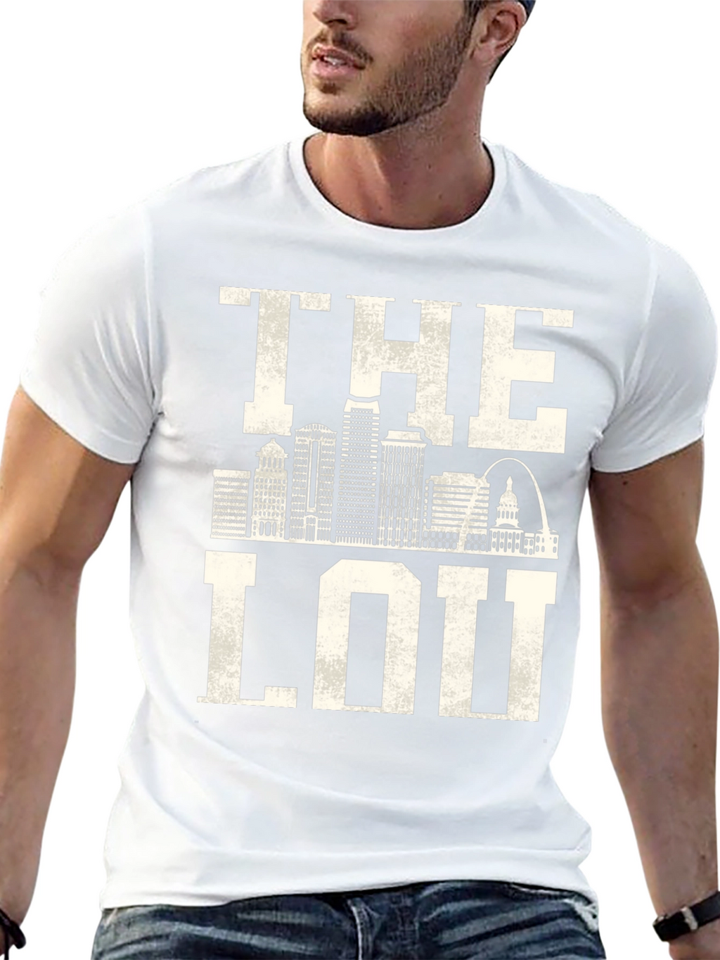 The Lou St. Louis Skyline Graphic Tee