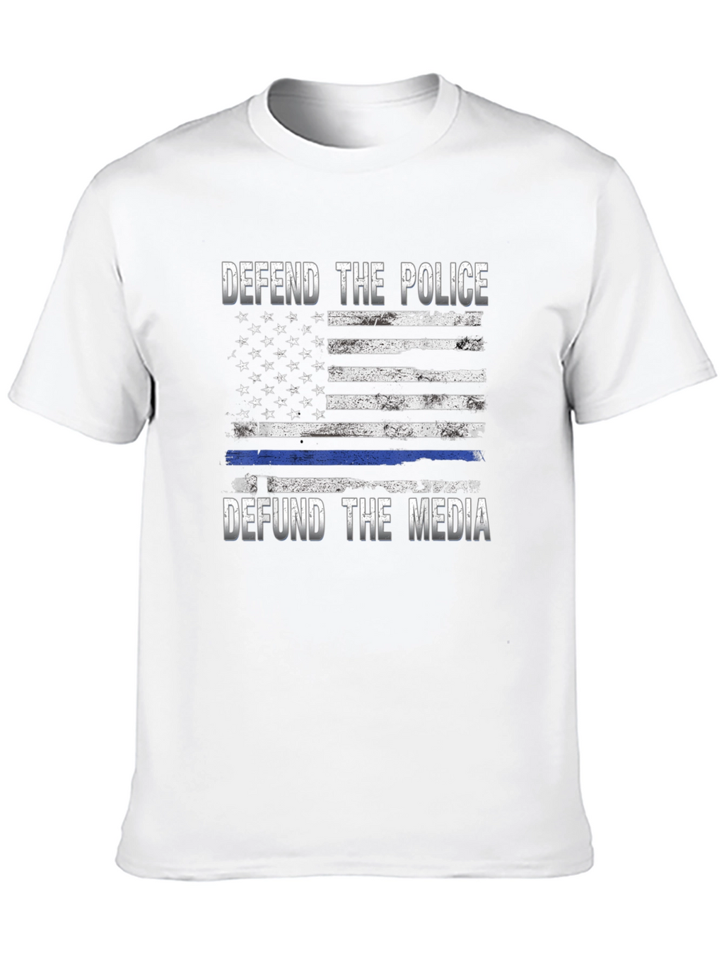 Defend Police Defund Media T-Shirt