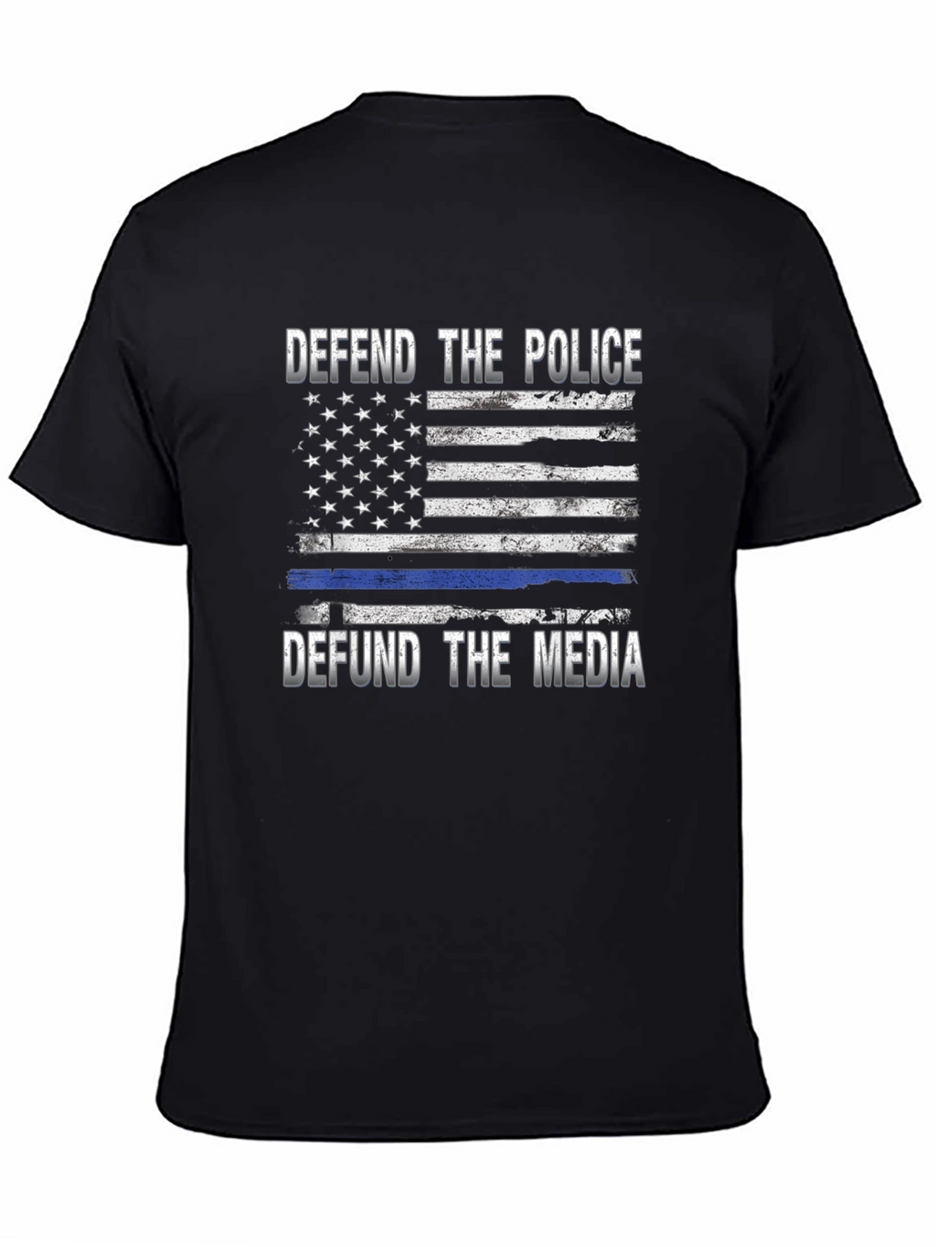 Defend Police Defund Media T-Shirt