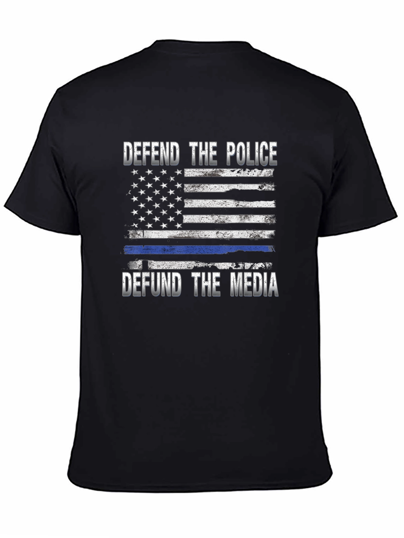 Defend Police Defund Media T-Shirt