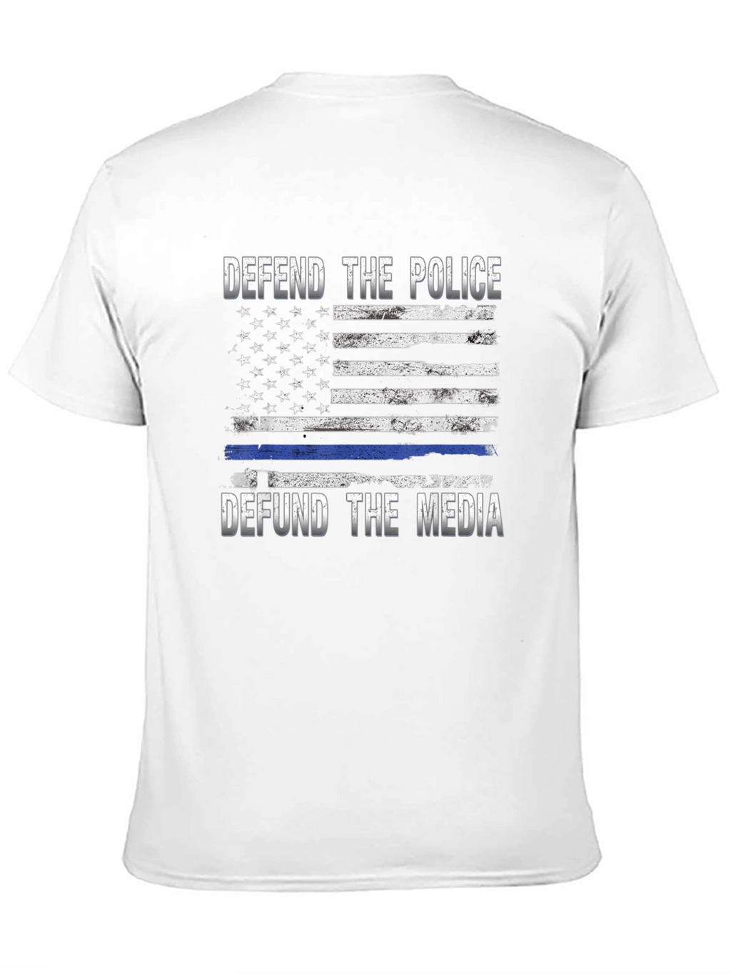 Defend Police Defund Media T-Shirt