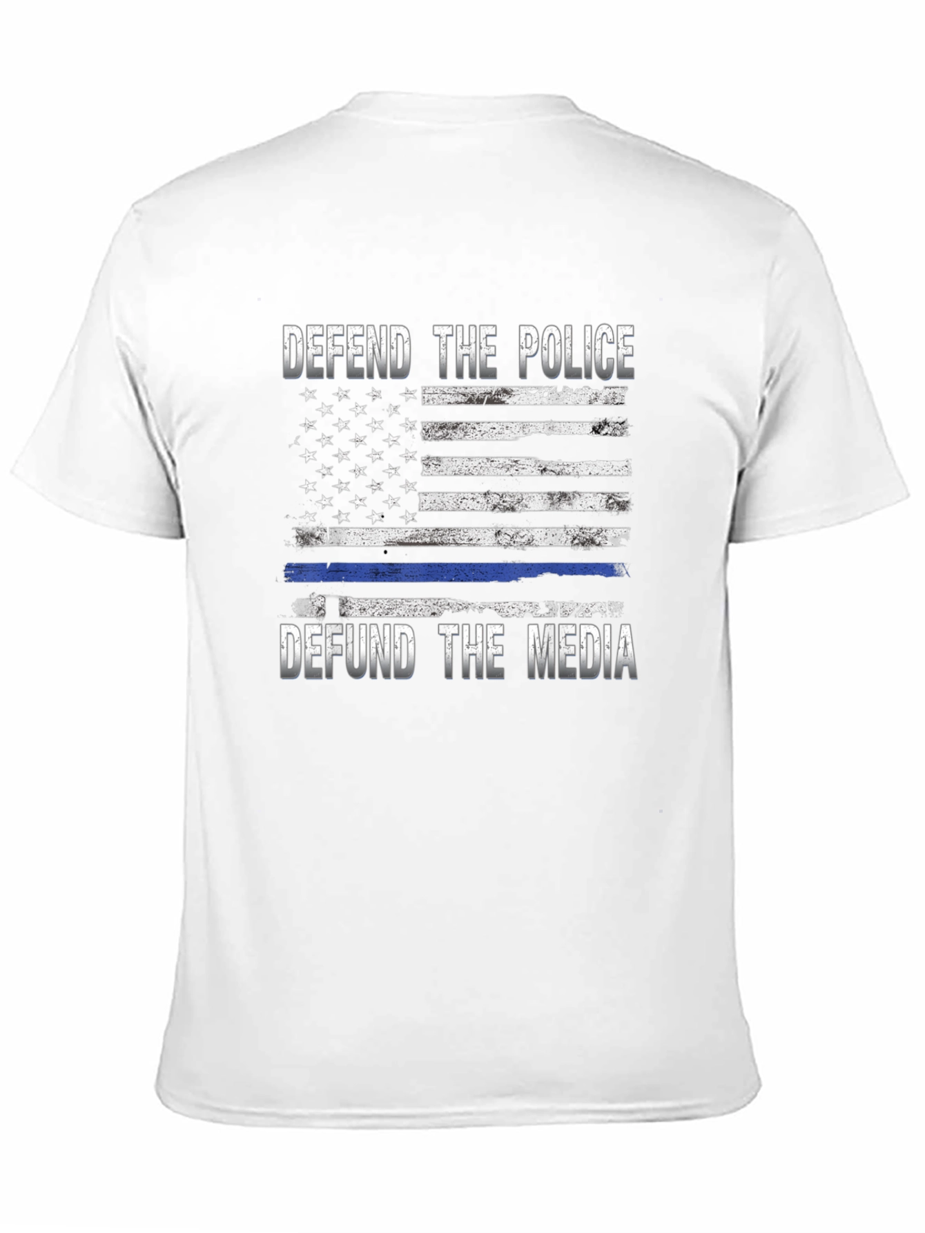 Defend Police Defund Media T-Shirt
