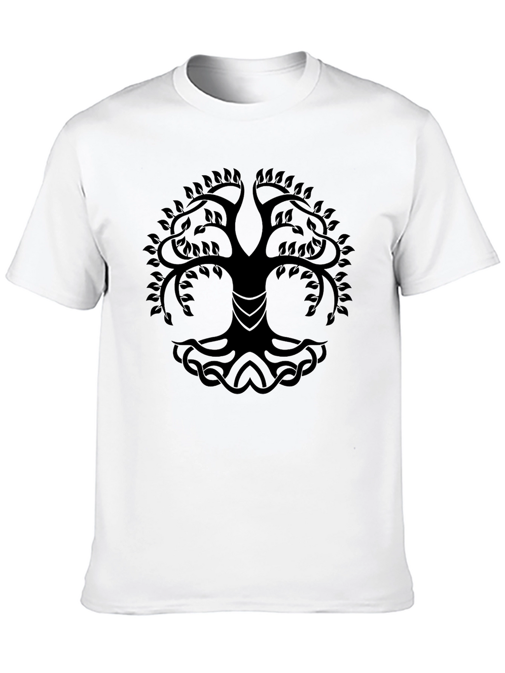 Yggdrasil Tree of Life Black T-Shirt
