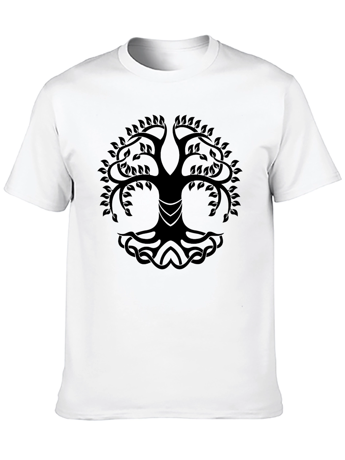 Yggdrasil Tree of Life Black T-Shirt