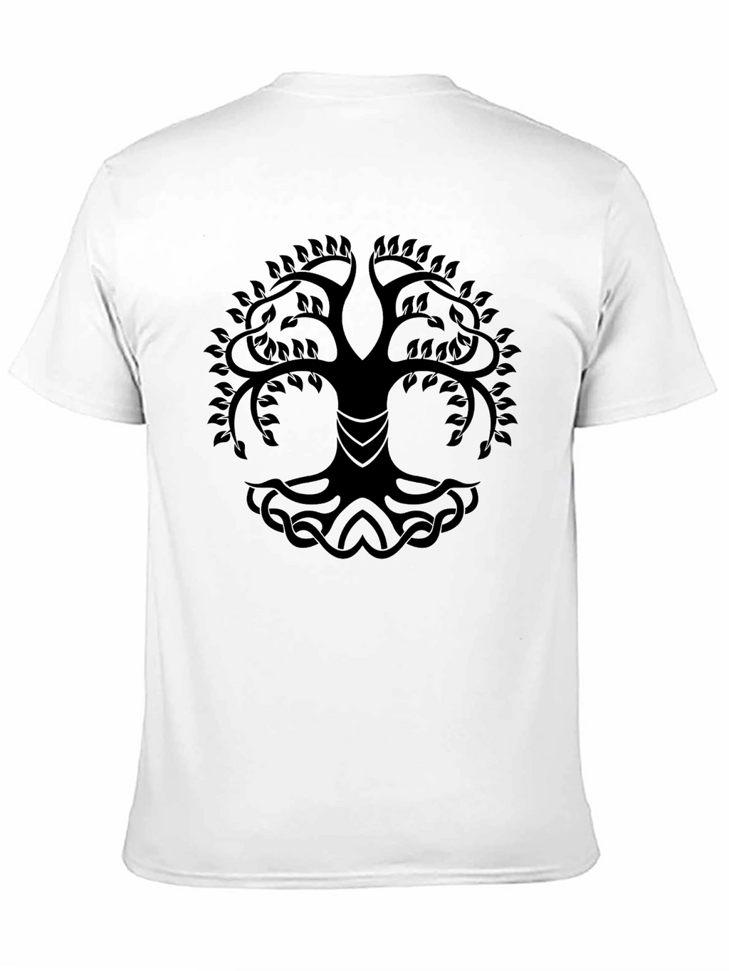 Yggdrasil Tree of Life Black T-Shirt