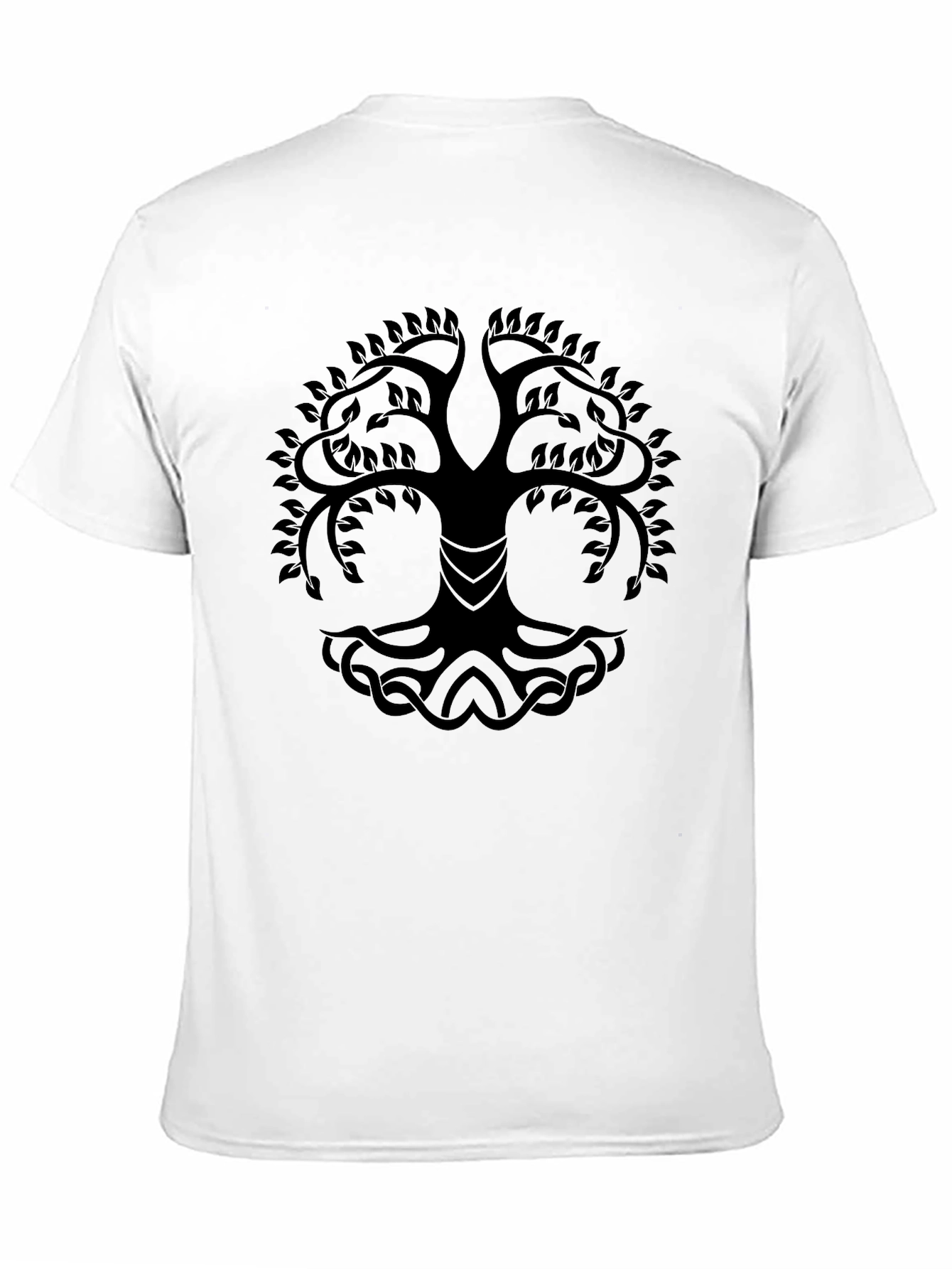 Yggdrasil Tree of Life Black T-Shirt