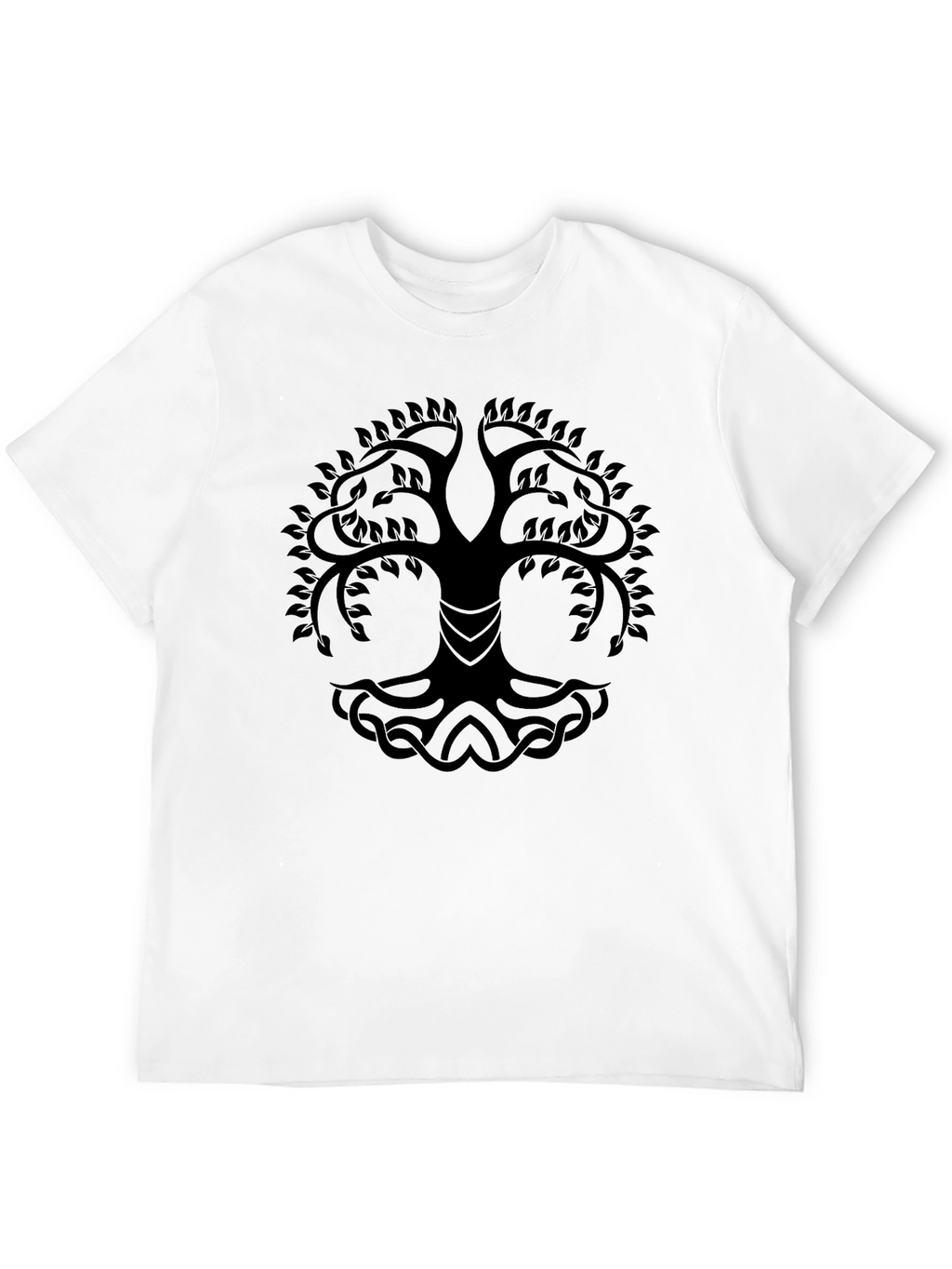 Yggdrasil Tree of Life Black T-Shirt