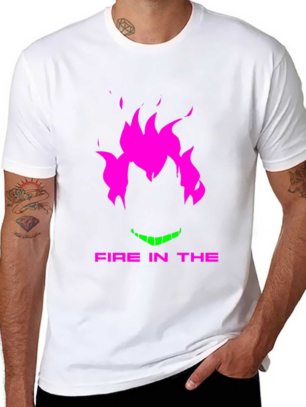 Fire in the... Black T-Shirt