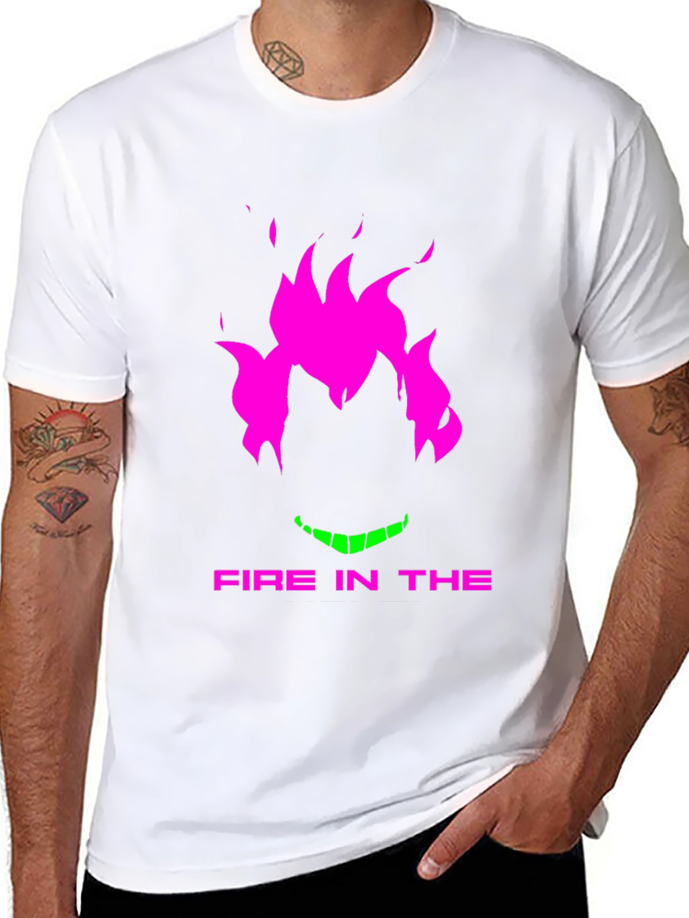 Fire in the... Black T-Shirt