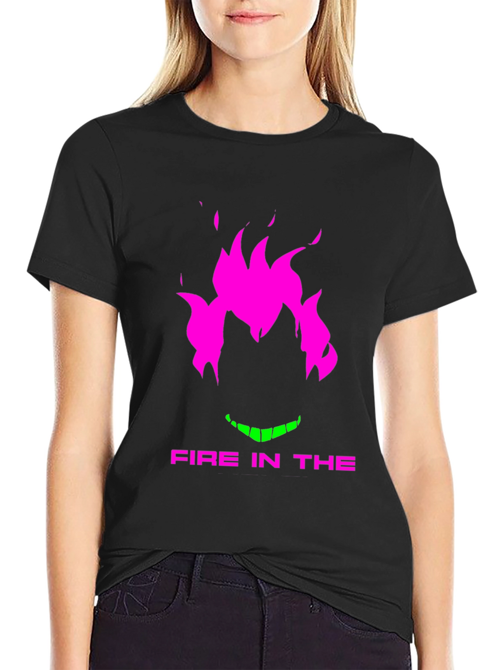 Fire in the... Black T-Shirt