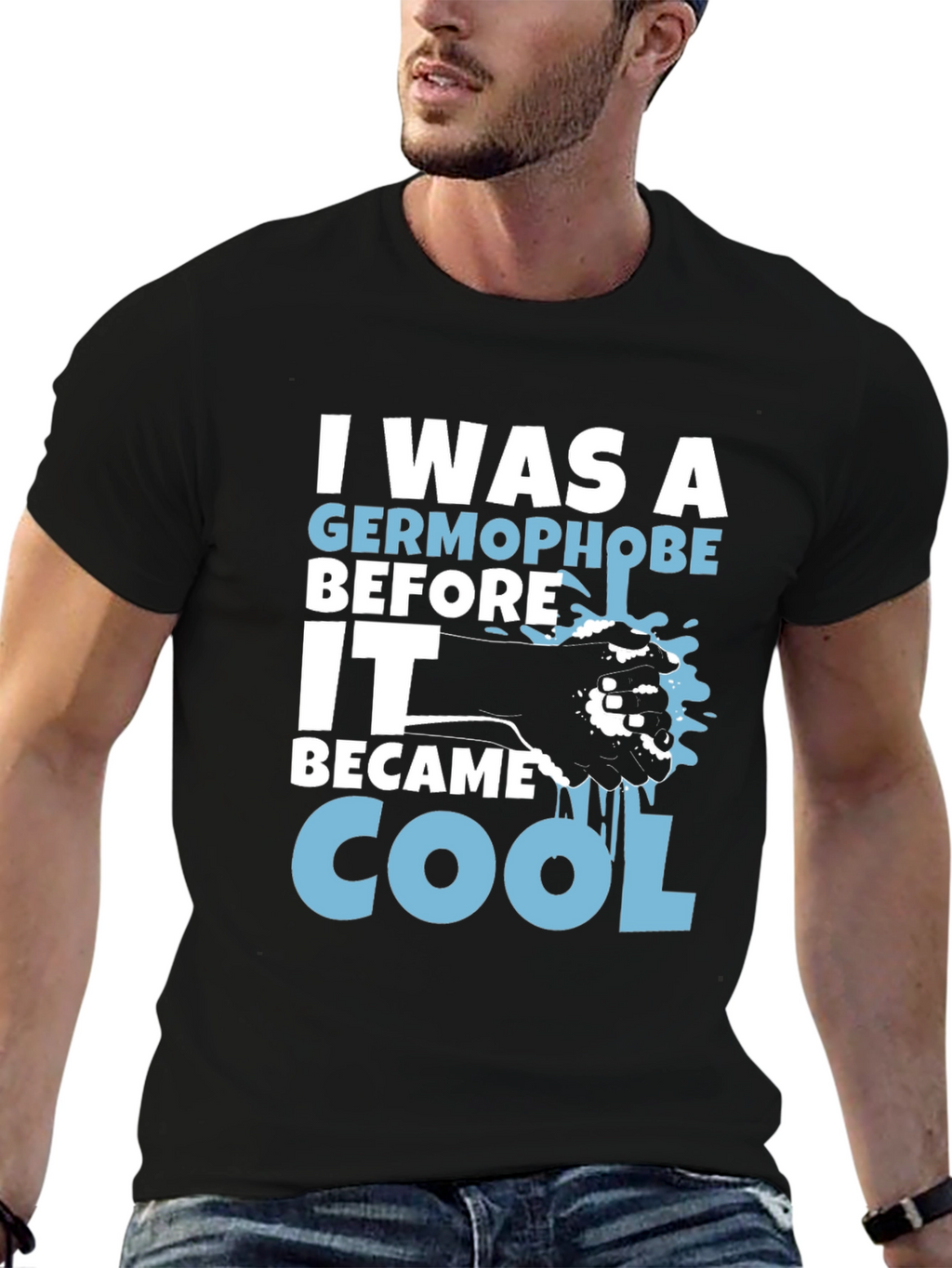 Germophobe Before Cool T-Shirt