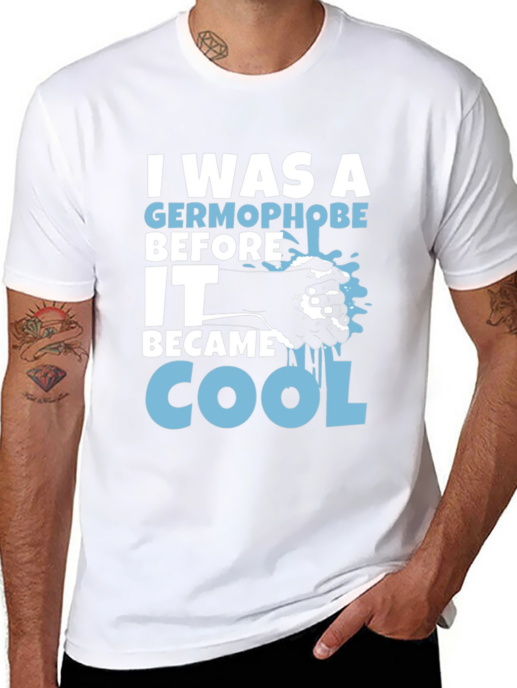 Germophobe Before Cool T-Shirt