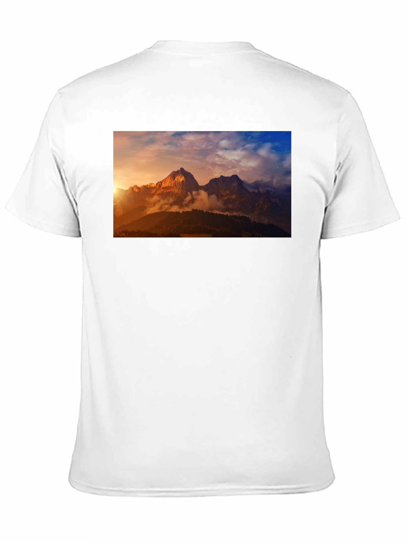 Mountain Vista Graphic Tee - Black