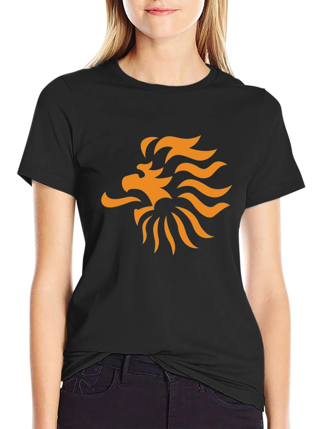 Bold Eagle Graphic Black T-Shirt