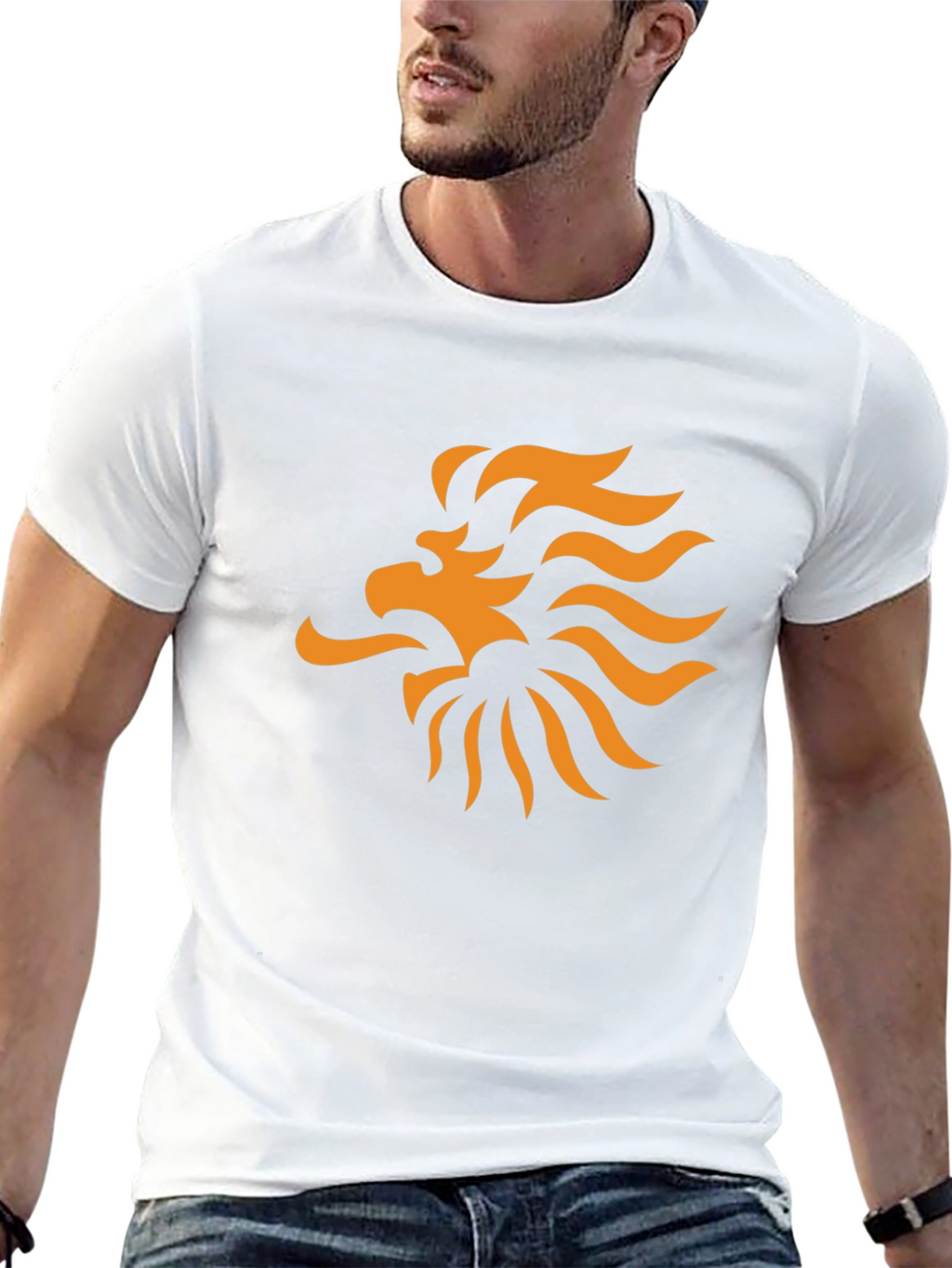 Bold Eagle Graphic Black T-Shirt