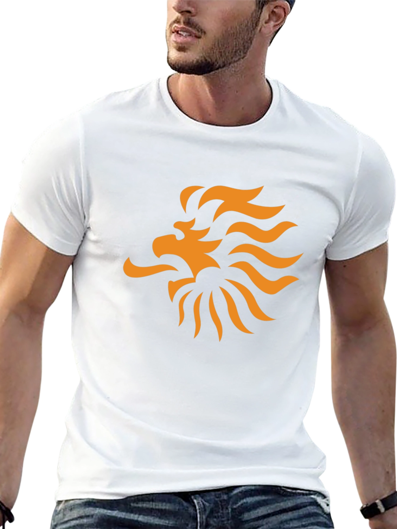 Bold Eagle Graphic Black T-Shirt