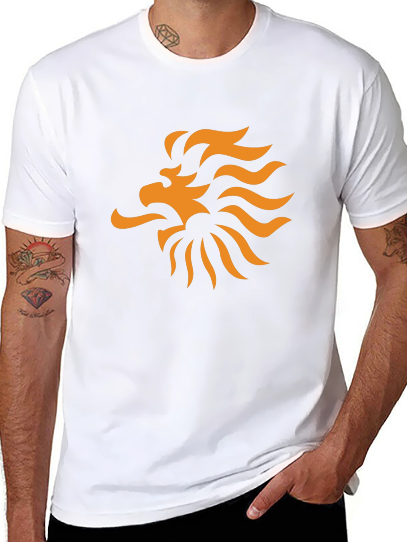 Bold Eagle Graphic Black T-Shirt