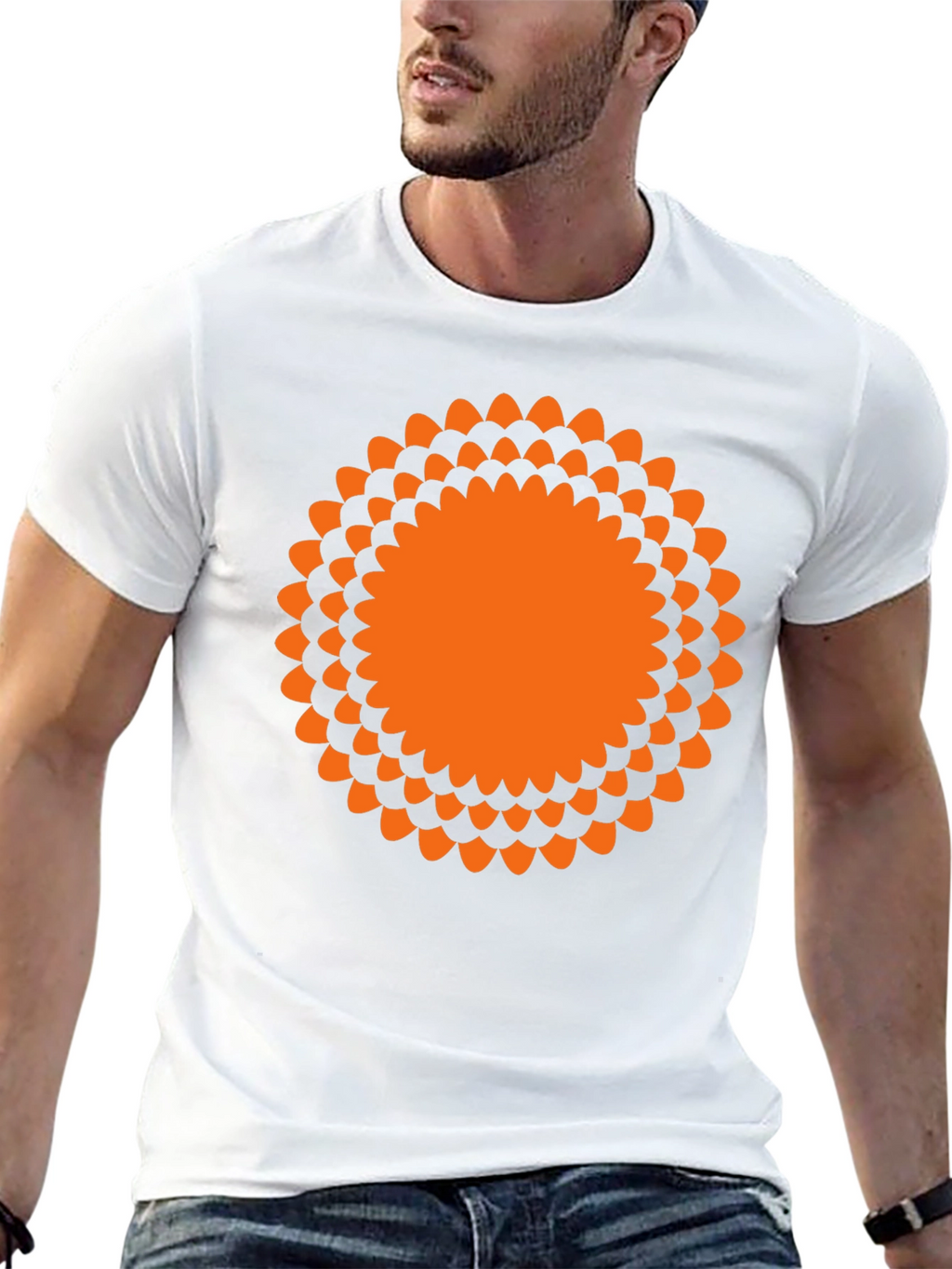 Bold Geometric Graphic Tee