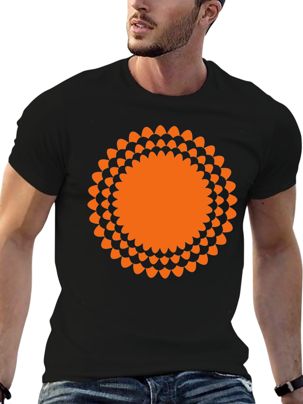 Bold Geometric Graphic Tee