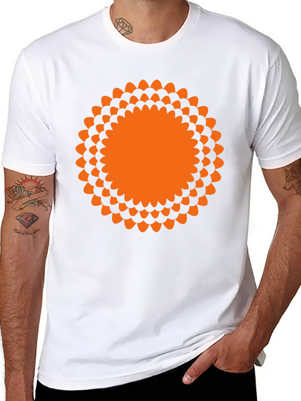 Bold Geometric Graphic Tee