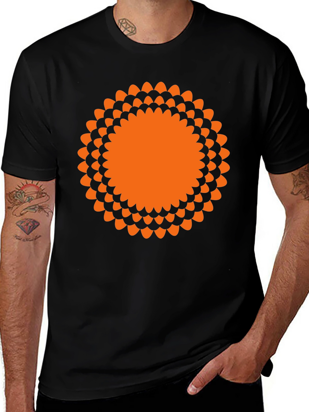Bold Geometric Graphic Tee